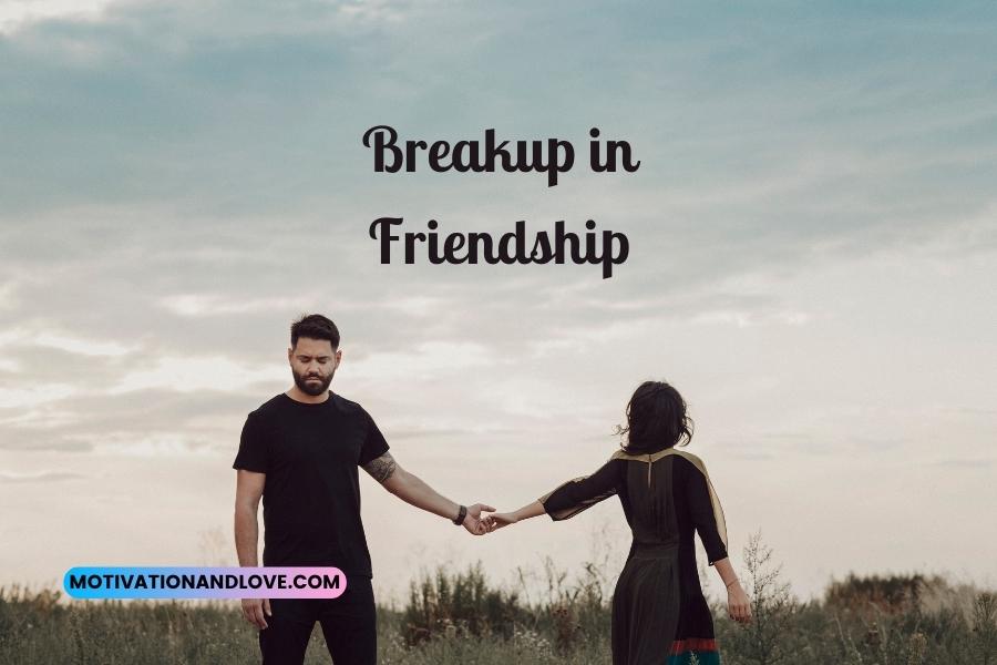 Breakup in Friendship Quotes