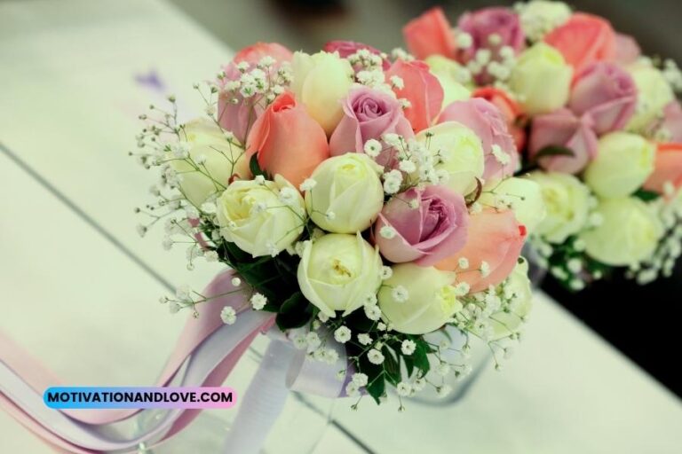 Catching Bridal Bouquet Quotes Motivation and Love