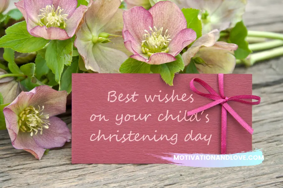 Christening Quotes for Son