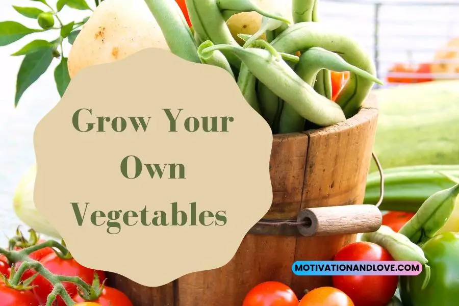 Grow Your Own Vegetables Quotes