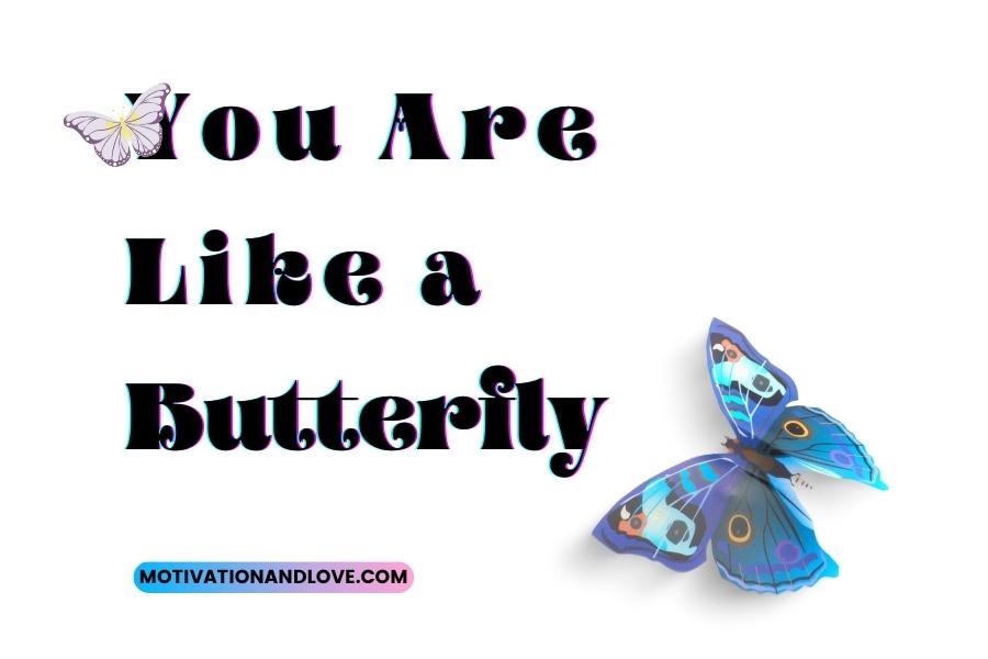You Are Like a Butterfly Quotes
