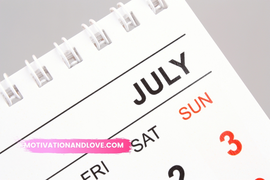 July Quotes for Calendars