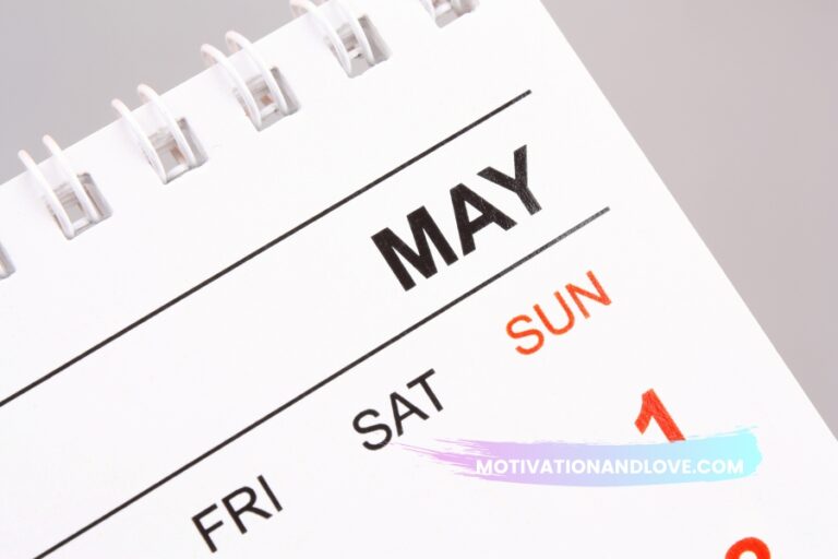 May Quotes for Calendars Motivation and Love
