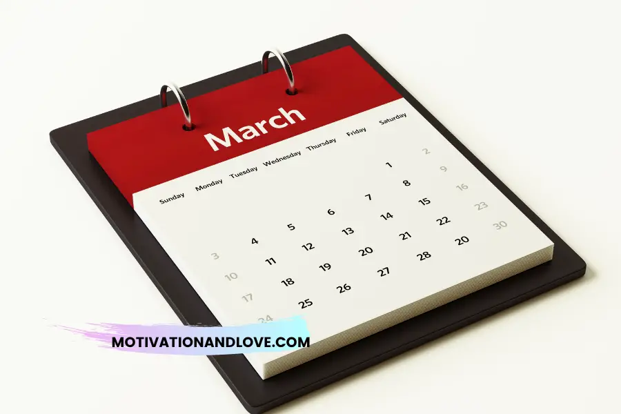 March Quotes for Calendars